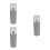3Pcs Grey Iron Plastic Blind Cord Weights Curtain Pull Handles 6