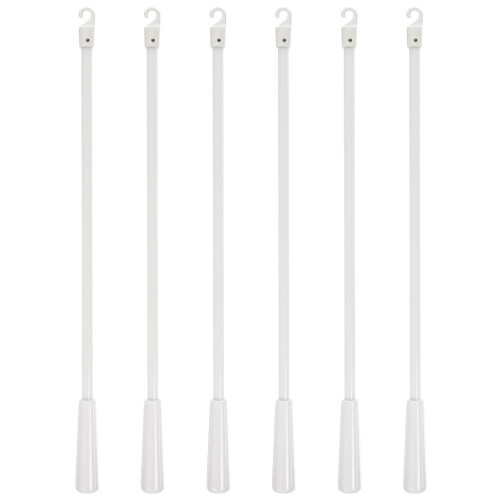 24Pcs Lightweight White Blind Wand Replacement Hook for Window Blinds