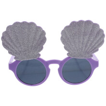 4Pairs Purple ABS Hawaiian Party Eyeglasses Funny Tropical Photo Props