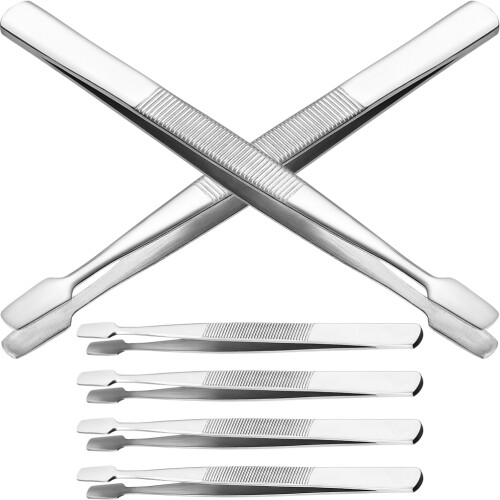 24Pcs Multi-Functional Tweezers for Stamp and Precision Work 1