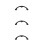 3Sets Pbt Skateboard Deck Protector Black Impact Bumper Guards 7