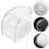 8Pcs Transparent Acrylic Watch Organizer Case Small Single Display Box 11