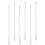 24Pcs Lightweight White Blind Wand Replacement Hook for Window Blinds 2