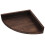 2Pcs Wall-Mounted Floating Shelf Coffee Wood Organizer for Home Decor 1