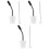 3Sets Practical Kettle Spout Nozzles Assorted Color for Water Pouring 5