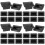 32Pcs Reliable Black Plastic Speaker Grip Handles for Amplifier Cases 6