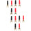 12Pcs Speaker Cable U-Shaped Plug Gold-Plated Audio Connector for DIY 9