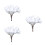 3Pcs Artificial Mini Tree Plants For Garden House Model Decor 7