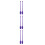 3Pcs Purple Rhythmic Gymnastics Sticks for Training and Practice 5