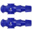 4Pcs Resin Blue Table Football Men Smooth Game Player Replacement Set 3