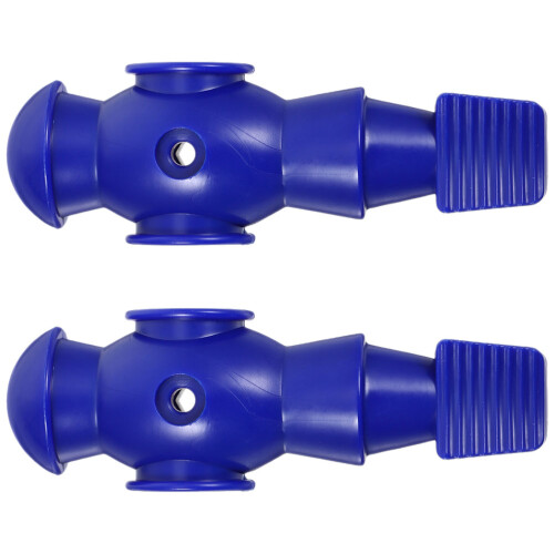 4Pcs Resin Blue Table Football Men Smooth Game Player Replacement Set 2