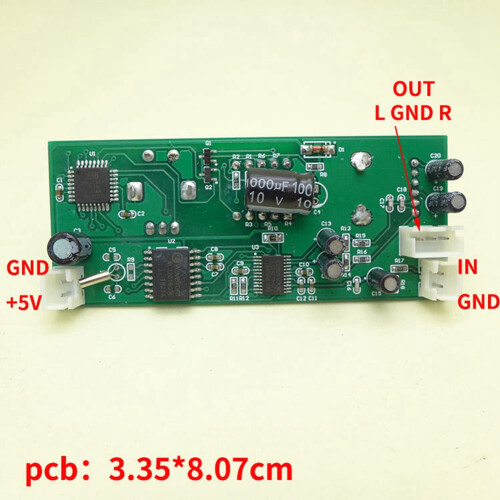 DSP Digitale Reverb Module Karaoke Reverb Board Mixer Effector Module 0-99 100 Soorten Effect 1