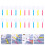40Pcs Children Magnifying Glass Portable 3X Lens Plastic Handle 11