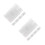 10Pcs Transparent Plastic Id Holders with Side Insert for Easy Display 6