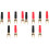 12Pcs Speaker Cable U-Shaped Plug Gold-Plated Audio Connector for DIY 4