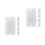10Pcs Transparent Plastic Id Holders with Side Insert for Easy Display 9