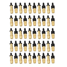 50PCS Adjustable Sprayer Brass Misting Nozzle Atomizing Sprinkler for Drip Garden Watering Irrigation Spray