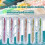 25Pcs Clear Acrylic Pencil Case, Reusable Pen Gift Box Empty Plastic Pen Storage Container Pencil Packaging Box Set 4
