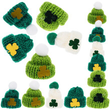 100St Mini Wol Accessories Voor DIY Knutselen Saint Patrick Thema