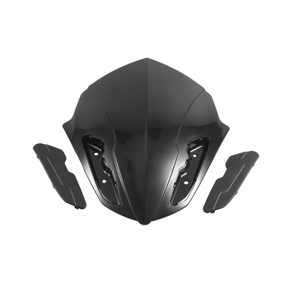 Motorcycle Windshield Windscreen Visor Viser For Nvx 155 V1 / Aerox 155 / Nvx V2 2021 Black 6032129694963