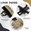 Archery  Quiver Arrows Quiver for 6 Arrows for Compound Bow Accessories(Black+Camouflage) 6