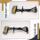 Archery  Quiver Arrows Quiver for 6 Arrows for Compound Bow Accessories(Black+Camouflage) 3