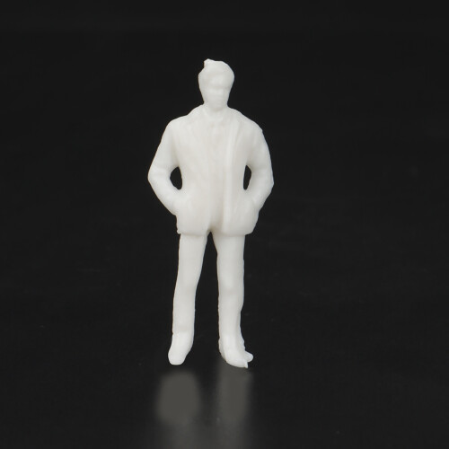 1:50 White Figures Architectural Model Human Scale HO Model Plastic Peoples,100 Pieces 2