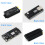 NGFF(M.2) Naar USB 2.0(TYPE C) Adapter met Simkaartsleuf en Hulpvoedingsinterface voor WWAN/LTE-Module 5