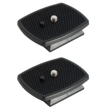 2X Dslr Quick Release Plate Camera Plate TréPied Plate Adapter pour Yunteng 690 590 600 Camera Tripod, 690A