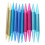 26 Pieces Aluminum Interchangeable Circular Knitting Needle Set,13 Size Interchangeable for Knitting 6