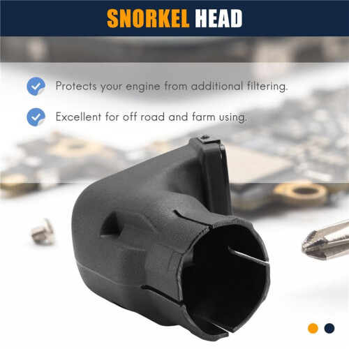 CabeçA de Vadear de Cotovelo de 3 Polegadas, Entrada de Ar, Cilindro de Snorkel, CabeçA de Snorkel, Apto para  Landcruiser Vdj70 Series 1