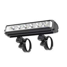 Främre LED-Ljus för Elektrisk Skoter 4000mAh Vattentät Ficklampa USB-Laddningscykel Cykellampa