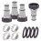 4Pack Pool Hose Adapter,Type A Pool Hose Connector for 1.5/1.25 Inch Vacuum Hose Adapters, Threaded Connection 1