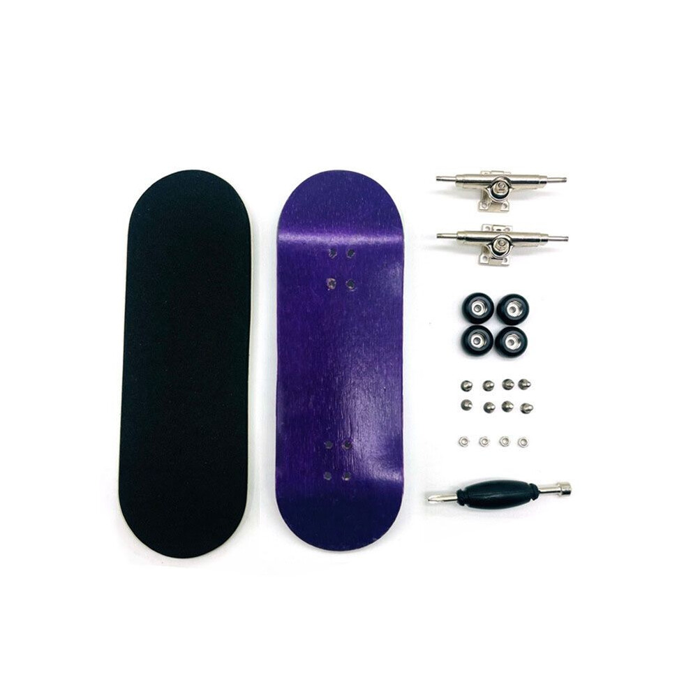 Tauoh Finger Skateboard Board Width 32Mm Professional Maple Fingertip Skateboard Double Rocker Skateboard