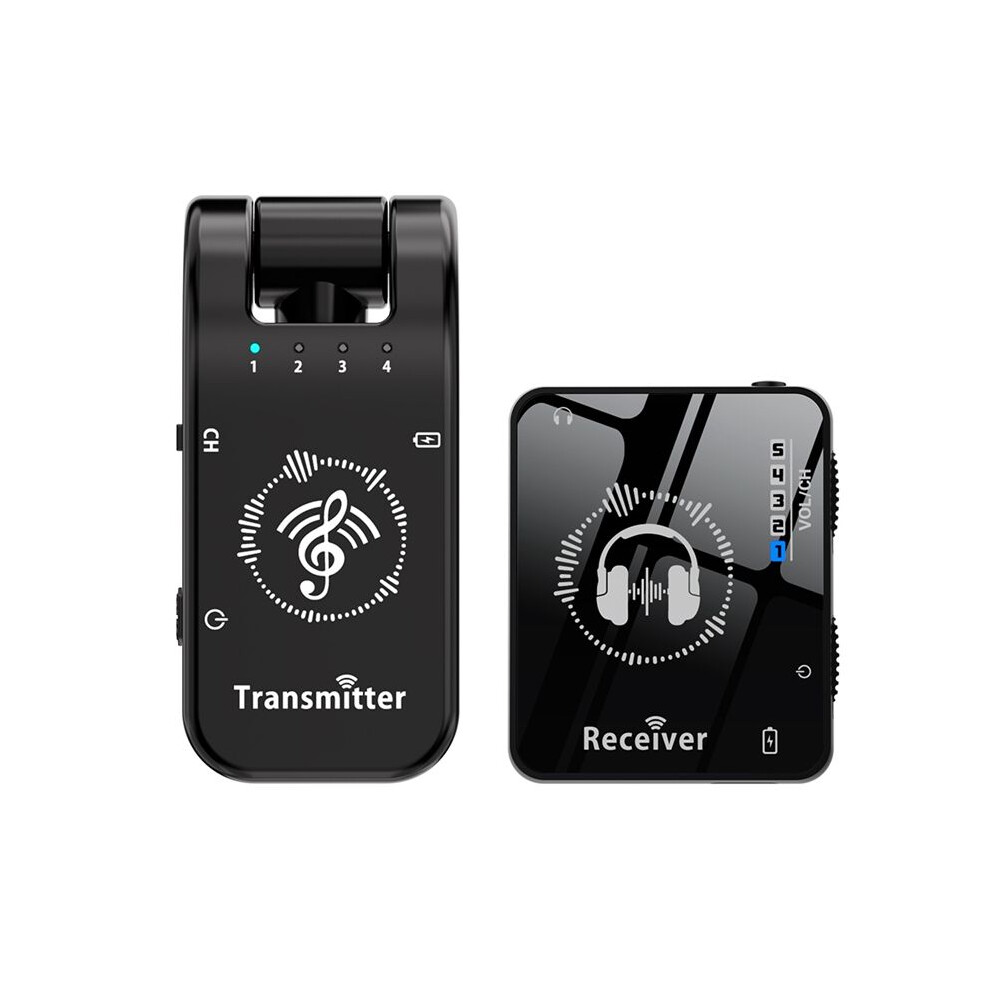 2.4Ghz Wireless Earphone Monitor Transmission System Stage Audio Headphone Transmitter And Receiver 6031602026246