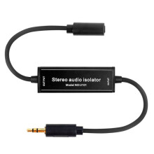 Stereo Audio Isolatie 3,5 mm Luidspreker Audio Ruis Ruis Common Ground Filter Eliminator GROUND LOOP Isolator