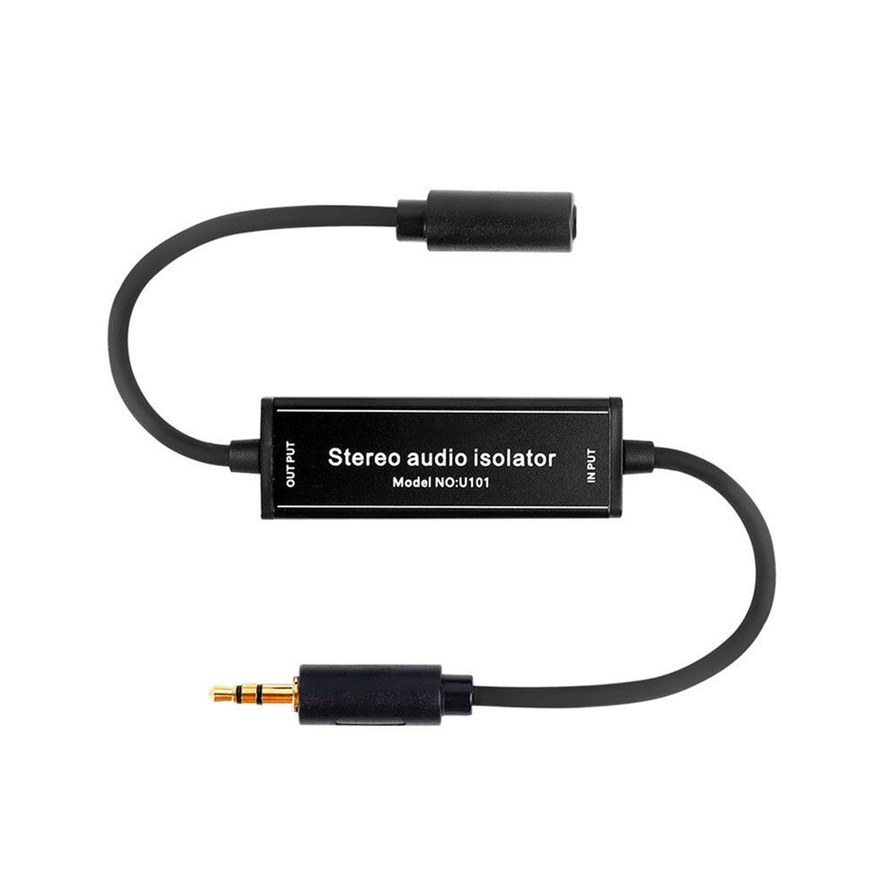 Stereo Audio Isolation 3.5Mm Speaker Audio Noise Noise Common Ground Filter Eliminator Ground Loop Isolator 4713989155758