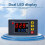 T3231 Programmable  Controller AC 110-220V 2200W Dual LED Display Digital Relay  Delay 4