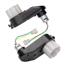 2 Pièces 12 V RS390 16 000 Tr/Min pour Enfants avec Boîte de Vitesses et Moteur à Courant Continu, Moteur 390 avec Boîtes de Vitesses pour Voiture
