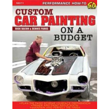 Custom Car Painting on a Budget by Dennis Parks Paperback Book