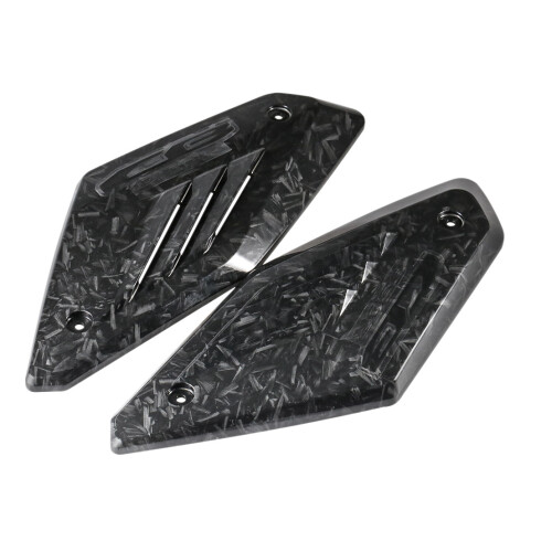 Bamboo Charcoal Motorcycle Frame Side Panel Guard Cover Shell Intake Pipe Protector for  CB650R 2019 2020 2021
