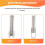 Security Shield Remove Tool, F Connector Coax Security Key Shield Adapter Gripverktyg för Koaxialkabel 4