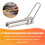 Security Shield Remove Tool, F Connector Coax Security Key Shield Adapter Gripverktyg för Koaxialkabel 3