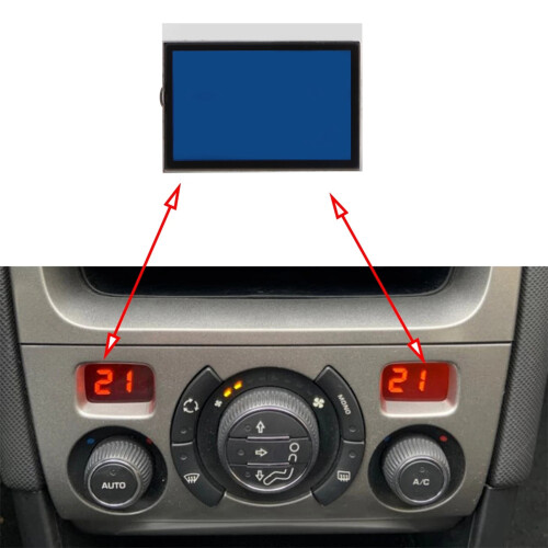 1Pcs Car ACC Display Screen Air Conditioning Information Screen Pixel Repair for  308 308CC 2007-2013 1
