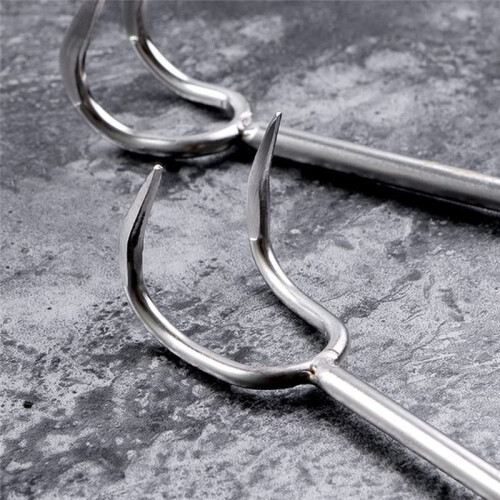 Camping Accessories Grill Hooks Meat for Restaurant Butcher Hook Practical Meat Hook Kitchen Tool 2