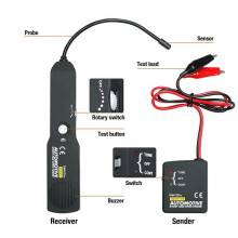 EM415Pro Automotive Electrical Openand Short Finder Kretsprovare 6-42V Bilreparationskabel Circuit Wire Tracker