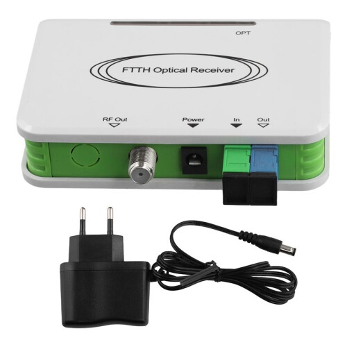 CATV System ONU FTTH Optical WDM Receiver Optical Node Active Triplexer SC/APC(B) EU PLUG