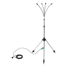 Standing Misters for Outside Patio, Adjustable Height 4.1 FT Stand Misting System for Cooling Outdoor, Portable Stand