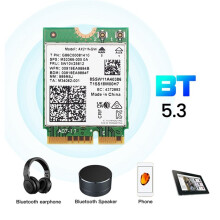 AX211NGW WiFi 6E Tri Band 2.4G/5G/6Ghz Wireless Network Wifi Card 5.3 AX211 M.2 CNVio Wifi Wireless Card