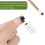 Billard-Queue-Spitzen mit Queue-Ferrulen zum Anschrauben, 12 mm Queue-Spitzen 3